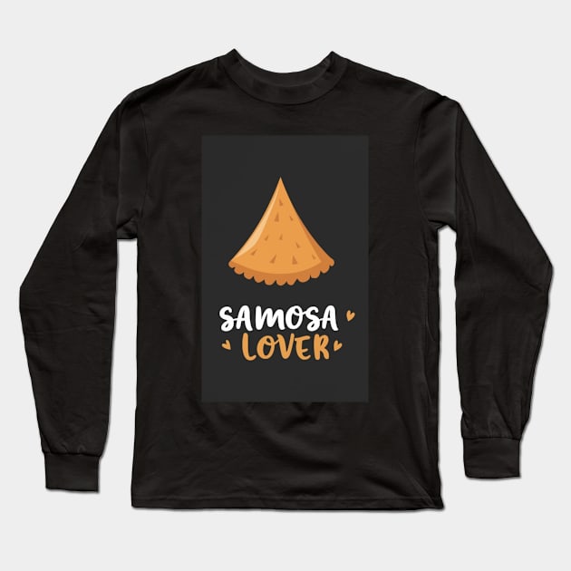 Samosa Long Sleeve T-Shirt by Spaceboyishere